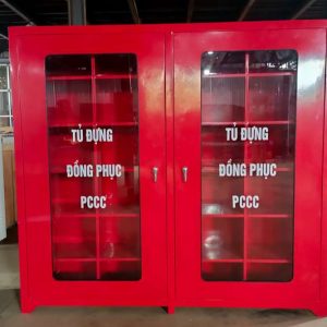 Tủ để đồ PCCC 2200x2000x650 thép CT3 sơn tính điện