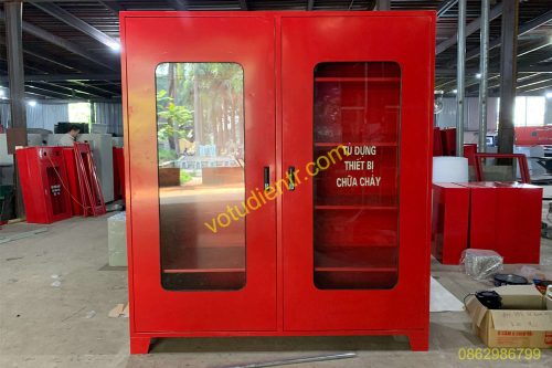 Vỏ tủ để đồ PCCC 1800x1200x650x1.0, sơn tĩnh điện