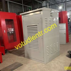 Vỏ tủ đựng loa ngoài trời 1000x800x800 sơn tĩnh điện