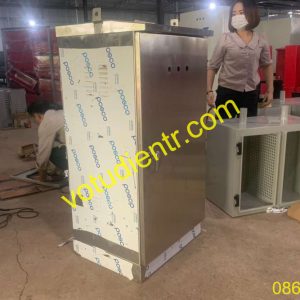 Vỏ tủ điện inox ngoài trời 1200x600x350 chất lượng cao, uy tín