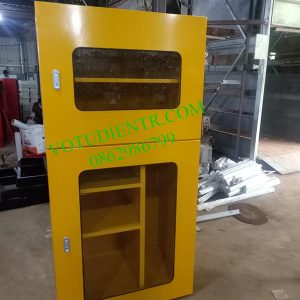 Vỏ tủ ứng cứu khẩn cấp,đựng thiết bị chữa cháy cứu nạn cứu hộ khẩn cấp KT 1500x800x400 giá rẻ