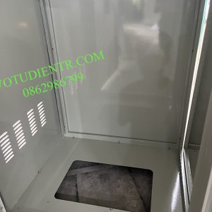 Tủ ngoài trời 2200x2000x1000x1.5 2 lớp cánh tại Hà Nội và tpHCM