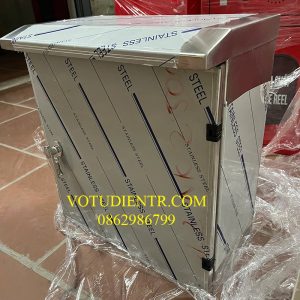 Vỏ tủ điện inox 550x500x200