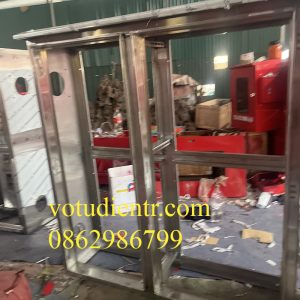 Tủ để đồ inox 1700x1100x250x1mm giá rẻ tại Hà Nội