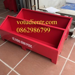 Kệ để 4 bình PCCC giá rẻ tại Hà Nội
