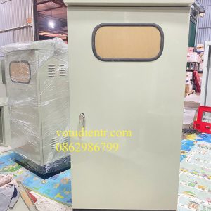 Tủ điện một lớp cánh có tấm panel giá rẻ tại Hà Nội