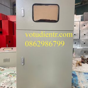 Tủ điện 1 lớp cán chia hai ngăn giá rẻ tại Hà Nội