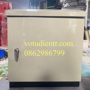 Tủ điện ngoài trời có chân đế có tấm panel hai lớp cánh tại Hà Nội