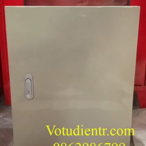 Vỏ tủ điện sơn tĩnh điện 500x300x200 có panel, đột lỗ theo yêu cầu