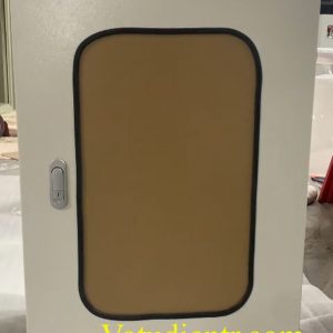 Vỏ tủ điện trong nhà sơn tĩnh điện có panel kích thước 650x400x200 giá xưởng Hà Nội