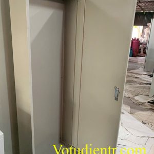 Vỏ tủ điện 1 lớp cánh 1800x600x200x1.2mm có tấm panel đột lỗ giá tốt tại Hà Nội