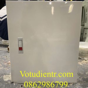 Tủ điện trong nhà 1 lớp cánh kích thước 600x400x200x1mm sơn tĩnh điện có tấm panel giá tốt tại xưởng hà nội và TP HCM