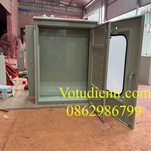 Vỏ tủ điện 2 lớp cánh 600x400x200x1mm – Thiết Kế Hiện Đại, Bảo Vệ An Toàn