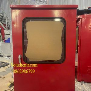 Đột Phá Tiêu Chuẩn Bảo Vệ Với Vỏ tủ điện ngoài trời cánh mica Màu Đỏ 1200x400x250x1.2mm