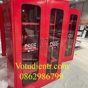 Báo giá vỏ tủ PCCC trong nhà 1400x1200x250x1,2mm chia ngăn gắn kính trực tiếp tại xưởng